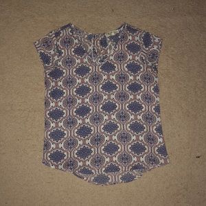Patterned Blouse